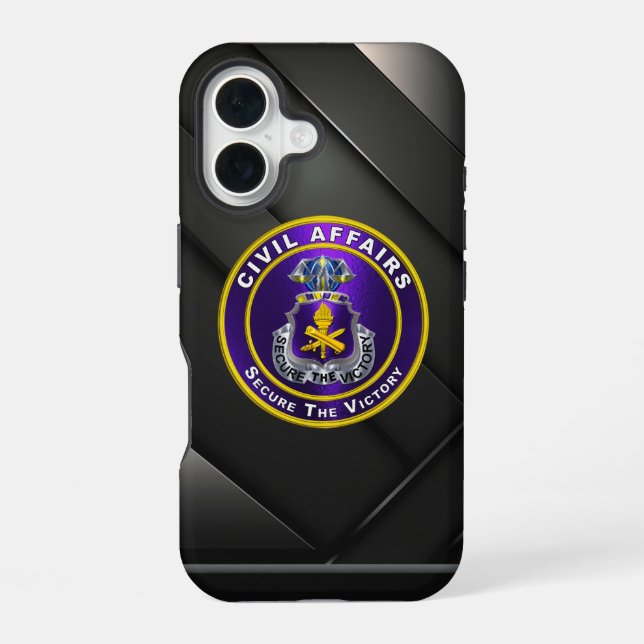 Funda Para iPhone 16 Asuntos Civiles (Reverso )
