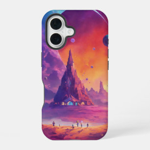 Funda Para iPhone 16 Atardecer Cósmico"