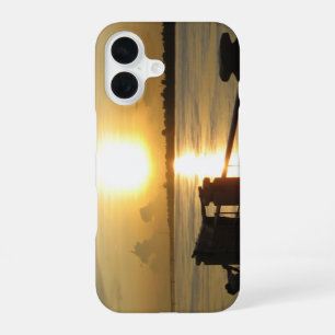 Funda Para iPhone 16 Atardecer en el río Mekong... Nong Khai, Isaan, Ta