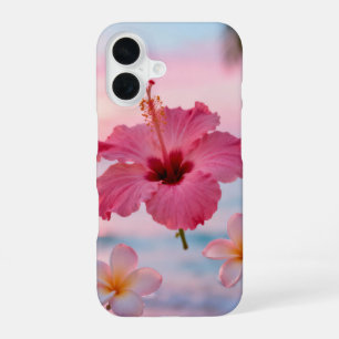 Funda Para iPhone 16 Atardecer en paisaje de isla tropical