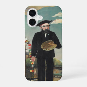 Funda Para iPhone 16 Autorretrato Paisaje 1890, Henri Rousseau