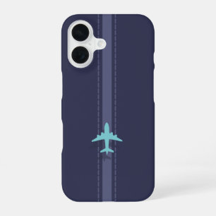 Funda Para iPhone 16 Avión minimalista