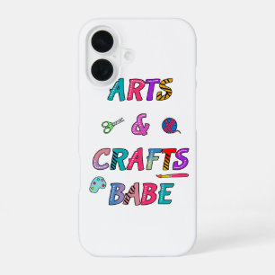 Funda Para iPhone 16 Babe de arte y artesanía