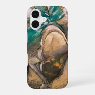 Funda Para iPhone 16 Bailarina Atándose las Cintas de Edgar Degas