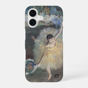 Funda Para iPhone 16 Bailarina con ramo de Edgar Degas - Personalizado