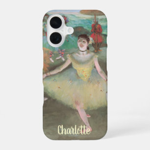 Funda Para iPhone 16 Bailarina con ramo, haciendo una reverencia de Edg