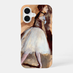 Funda Para iPhone 16 Bailarina de pie de Edgar Degas, Arte de ballet vi