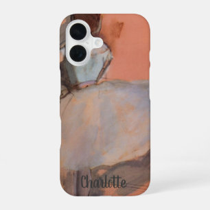 Funda Para iPhone 16 Bailarina en la barra de Edgar Degas, Ballet Vinta