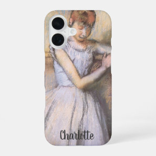 Funda Para iPhone 16 Bailarina en la barra por Edgar Degas, Ballet Vint