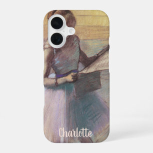 Funda Para iPhone 16 Bailarina en reposo de Edgar Degas, Arte de ballet