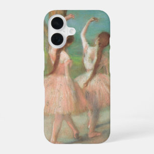 Funda Para iPhone 16 Bailarinas de rosa por Edgar Degas, Arte de ballet
