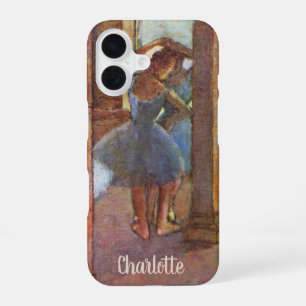 Funda Para iPhone 16 Bailarines en el vestíbulo, Edgar Degas, Arte de b