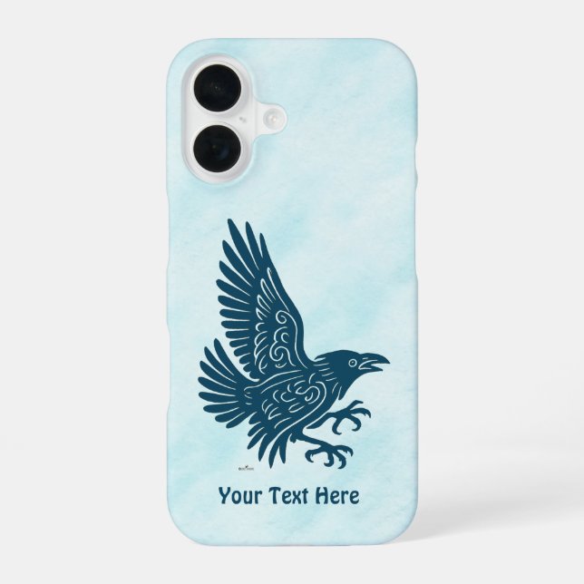 Funda Para iPhone 16 Baile Blue Raven (Reverso )