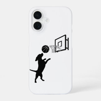 Funda Para iPhone 16 Baloncesto de animales de dibujos animados