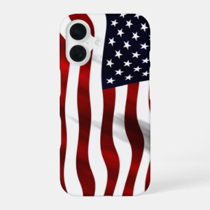 Funda Para iPhone 16 Bandera Americana