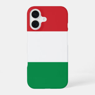 Funda Para iPhone 16 Bandera de Hungría
