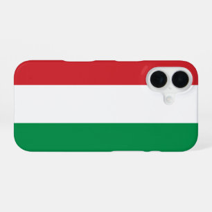 Funda Para iPhone 16 Bandera de Hungría