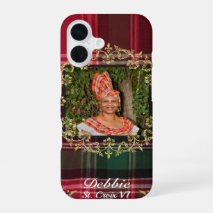 Funda Para iPhone 16 Bandera de Islas Vírgenes de los EE. UU. USVI Madr