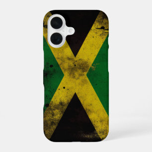 Funda Para iPhone 16 Bandera de Jamaica