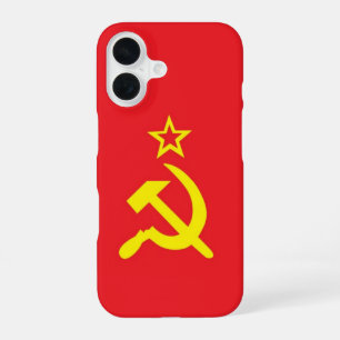 Funda Para iPhone 16 bandera de la URSS