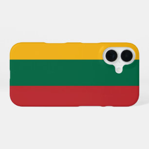 Funda Para iPhone 16 Bandera de Lituania
