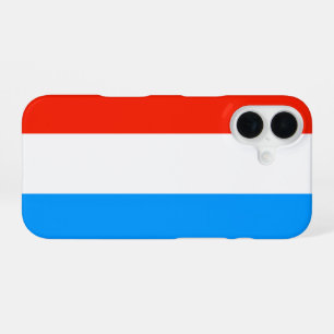 Funda Para iPhone 16 Bandera de Luxemburgo