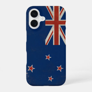 Funda Para iPhone 16 Bandera de Nueva Zelanda