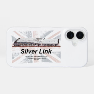 Funda Para iPhone 16 Bandera de perfil de la locomotora LNER Clase A4 S