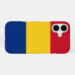 Funda Para iPhone 16 Bandera de Rumania
