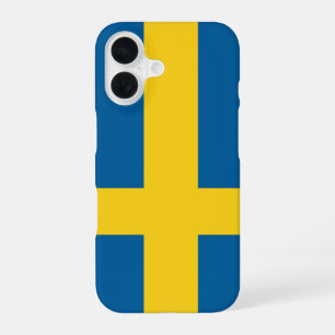 Funda Para iPhone 16 bandera de suecia