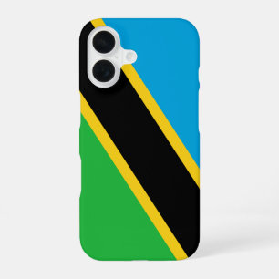 Funda Para iPhone 16 bandera de Tanzania