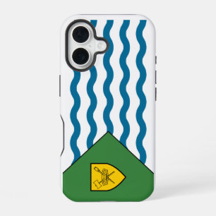 Funda Para iPhone 16 Bandera de Vancouver, Columbia Británica 