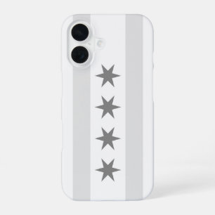 Funda Para iPhone 16 Bandera Noir de Chicago