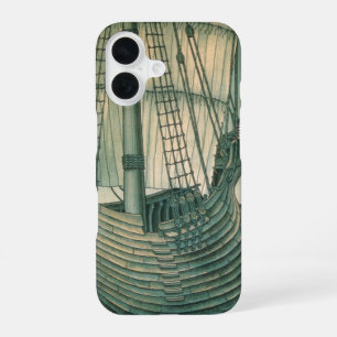 Funda Para iPhone 16 Barco alto de las Tapicerías del Santo Grial