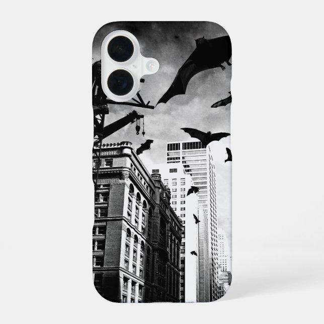 Funda Para iPhone 16 BATMAN Design (Reverso )