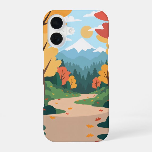 Funda Para iPhone 16  Beauty of nature (Reverso )