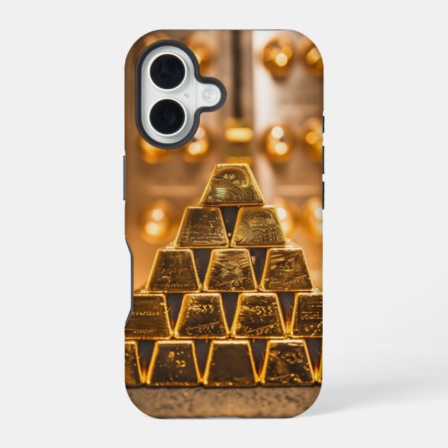 Funda Para iPhone 16 Bebé de oro (Reverso )
