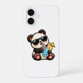 Funda Para iPhone 16 Bebida Cool Panda