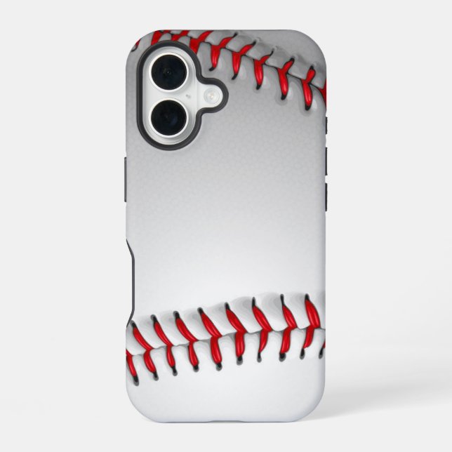 Funda Para iPhone 16 Béisbol (Reverso )