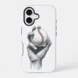 Funda Para iPhone 16 Béisbol Minimalista