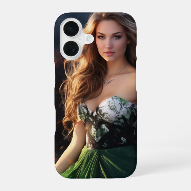 Funda Para iPhone 16 Belleza Ardiente (Reverso )