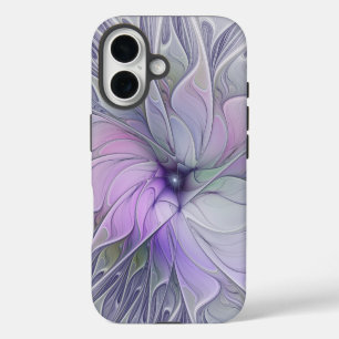 Funda Para iPhone 16 Belleza impresionante Arte fractal abstracto moder