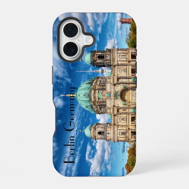 Funda Para iPhone 16 Berlín Alemania (Reverso )