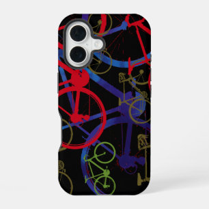 Funda Para iPhone 16 Bicicletas urbanas gráficas Cool