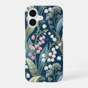 Funda Para iPhone 16 Birth Flower Botanical Design