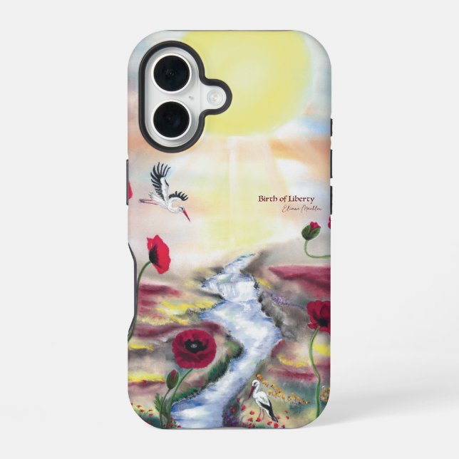 Funda Para iPhone 16 Birth of Liberty (Reverso )