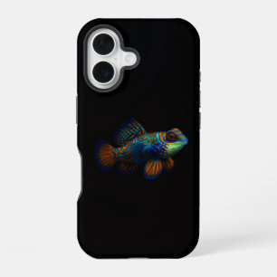 Funda Para iPhone 16 Black 4 Luxe iPhone 16 Mate, Dragonet Mandarin