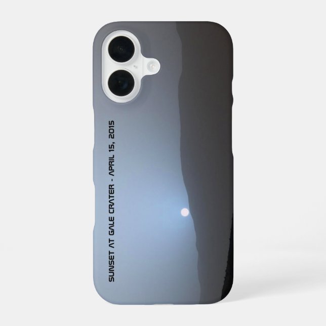 Funda Para iPhone 16 Blue Martian Sunset (Reverso )