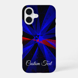 Funda Para iPhone 16 Blueberry Color Abstract Geometric iPhone 16 Case