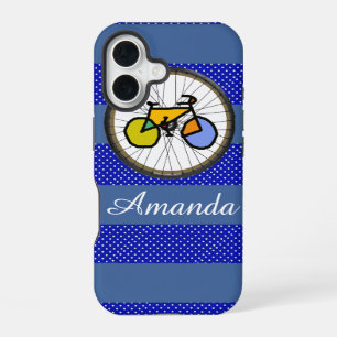 Funda Para iPhone 16 bonito ciclismo personalizado
